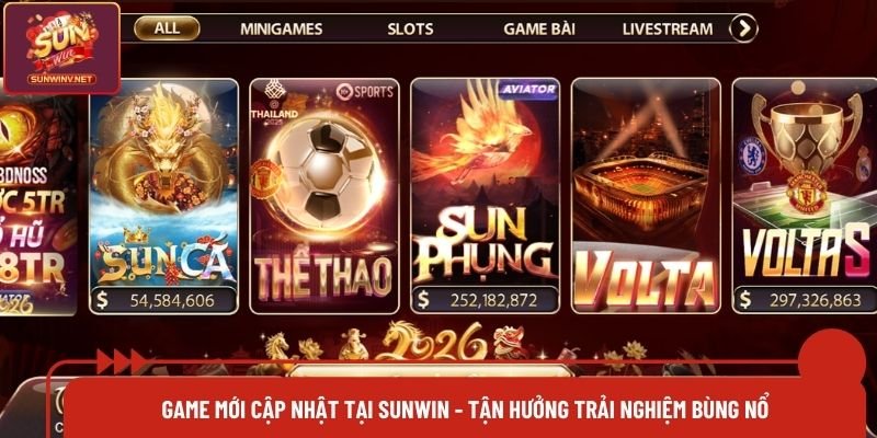 Game Mới Cập Nhật Tại Sunwin - Tận Hưởng Trải Nghiệm Bùng Nổ